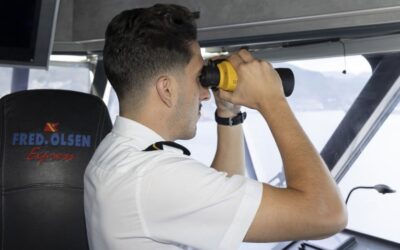 Fred. Olsen renueva en enero su alianza con la Universidad de La Laguna para proteger a los cetáceos.